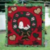Snoopy Christmas Heart 3D Quilt  Quilt